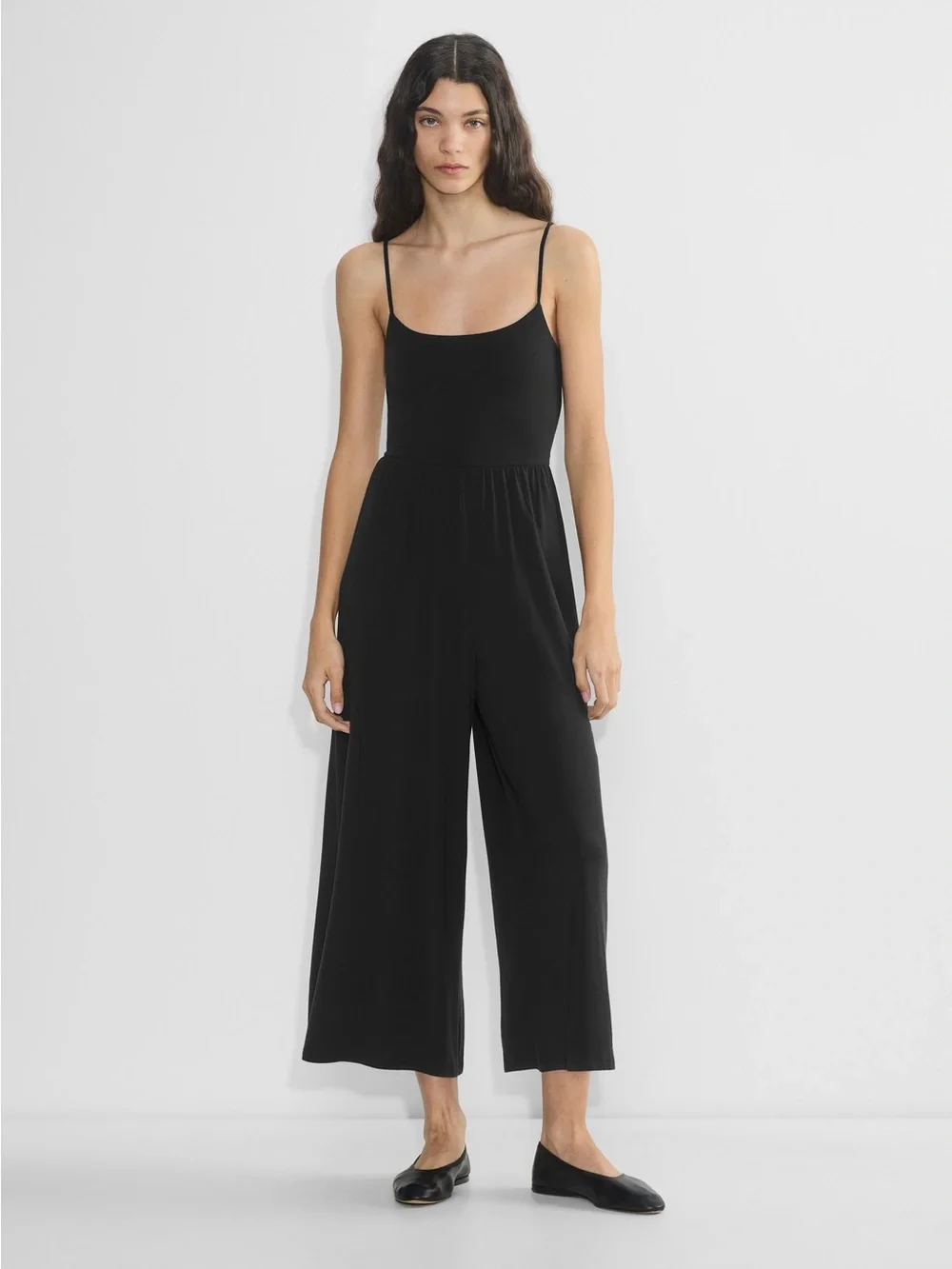 Aritzia Wilfred Market Jumpsuit in Black